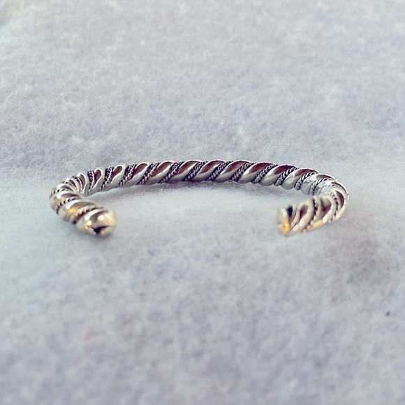 Twisted Rope Sterling Bracelet - Picture 4 of 4